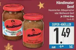 E-Center Händlmaier Senf Angebot