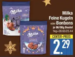 E-Center Milka Feine Kugeln oder Bonbons Angebot