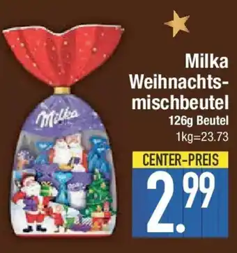 E-Center Milka Weihnachts- mischbeutel Angebot