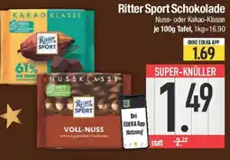 E-Center Ritter Sport Schokolade Angebot