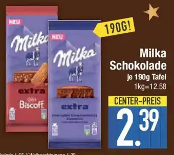 E-Center Milka Schokolade Angebot