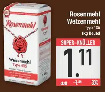 E-Center Rosenmehl Weizenmehl Angebot