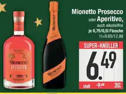 E-Center Mionetto Prosecco oder Aperitivo Angebot