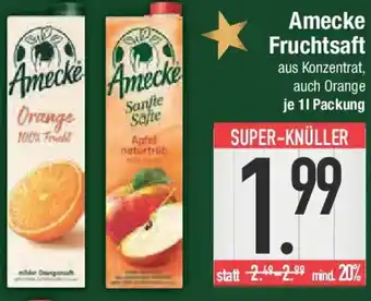 E-Center Amecke Fruchtsaft Angebot