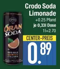E-Center Crodo Soda Limonade Angebot