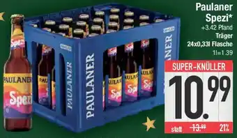 E-Center Paulaner Spezi Angebot