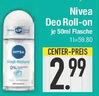 E-Center Nivea Deo Roll-on Angebot