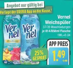 E-Center Vernel Weichspüler Angebot
