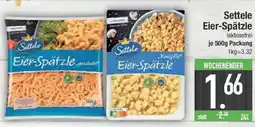 E-Center Settele Eier-Spätzle Angebot