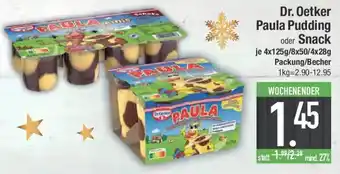 E-Center Dr. Oetker Paula Pudding oder Snack Angebot