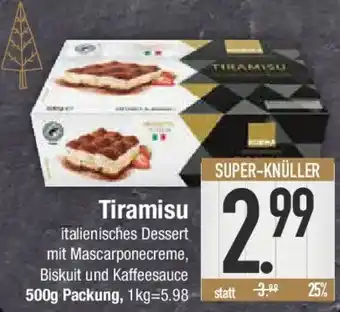 E-Center Tiramisu italienisches Dessert Angebot