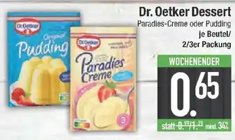 E-Center Dr. Oetker Dessert Angebot