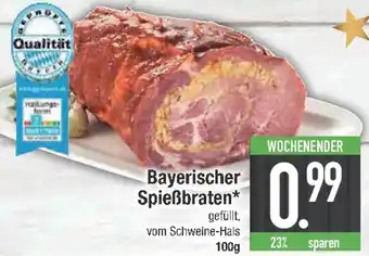 E-Center Bayerischer Spießbraten Angebot