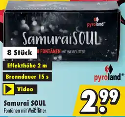 Mäc Geiz Pyroland Samurai SOUL Angebot