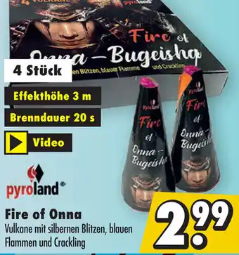 Mäc Geiz Pyroland Fire of Onna Angebot