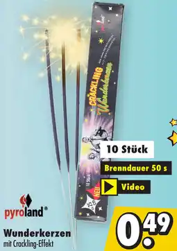 Mäc Geiz Pyroland Wunderkerzen Angebot
