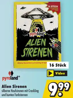 Mäc Geiz Pyroland Alien Sirenen Angebot