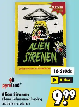 Mäc Geiz Pyroland Alien Sirenen Angebot