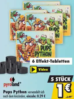 Mäc Geiz Pyroland Pups Python Angebot