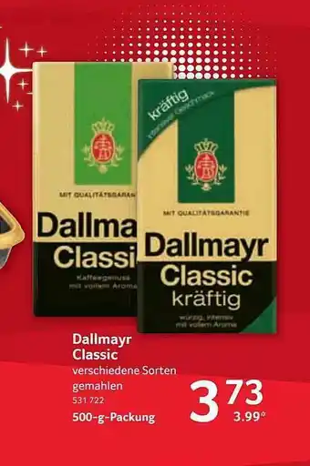 Selgros Dallmayr Classic Angebot