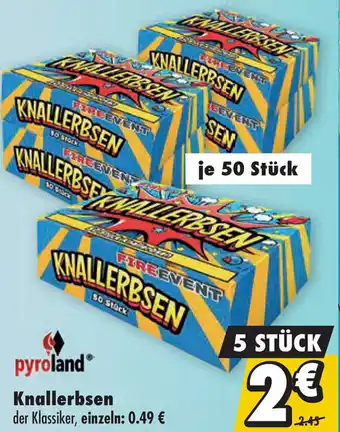 Mäc Geiz Pyroland Knallerbsen Angebot