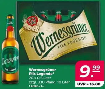 NETTO Wernesgrüner Pils Legende Angebot