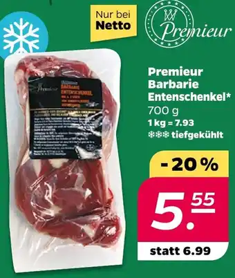 NETTO Premieur Barbarie Entenschenkel Angebot