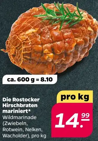NETTO Die Rostocker Hirschbraten mariniert Angebot