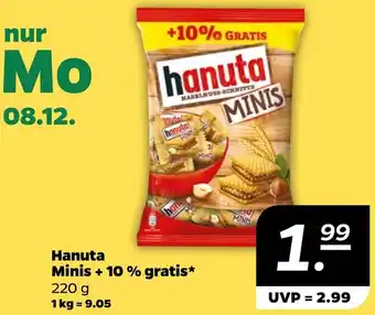 NETTO Hanuta Minis Angebot