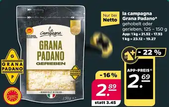 NETTO la campagna Grana Padano Angebot