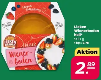 NETTO Lieken Wienerboden hell Angebot