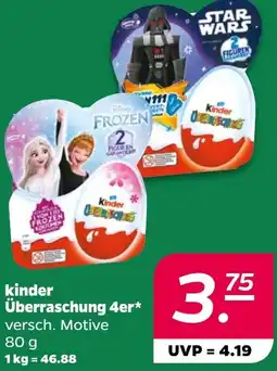 NETTO kinder Überraschung 4er Angebot
