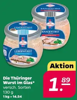 NETTO Die Thüringer Wurst im Glas Angebot