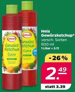 NETTO Hela Gewürzketchup Angebot