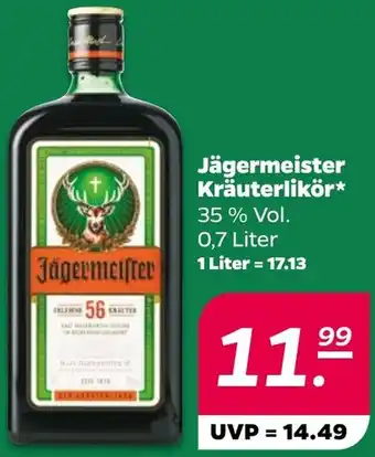 NETTO Jägermeister Kräuterlikör Angebot
