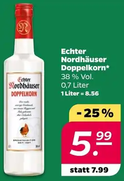 NETTO Echter Nordhäuser Doppelkorn Angebot