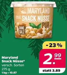 NETTO Maryland Snack Nüsse Angebot