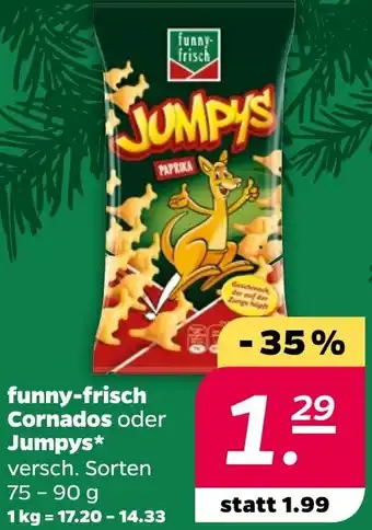 NETTO funny-frisch Cornados oder Jumpys Angebot