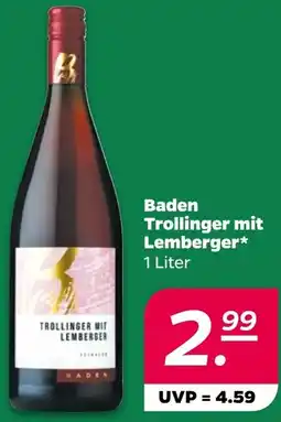NETTO Baden Trollinger mit Lemberger Angebot
