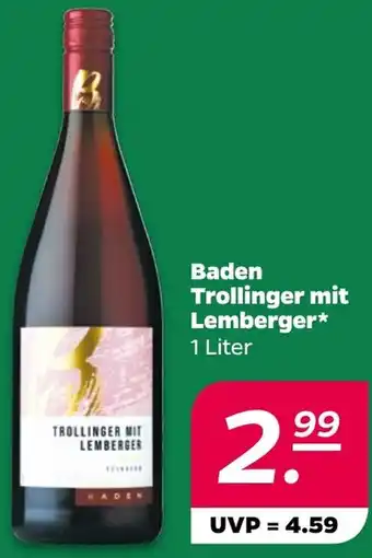 NETTO Baden Trollinger mit Lemberger Angebot