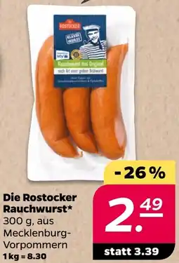 NETTO Die Rostocker Rauchwurst Angebot