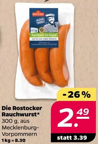 NETTO Die Rostocker Rauchwurst Angebot