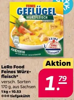 NETTO LeRo Food Feines Würzfleisch Angebot