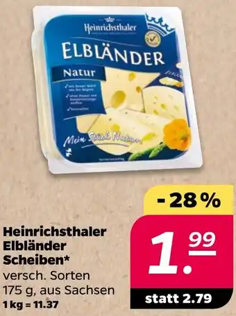 NETTO Heinrichsthaler Elbländer Scheiben Angebot