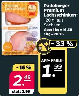 NETTO Radeberger Premium Lachsschinken Angebot