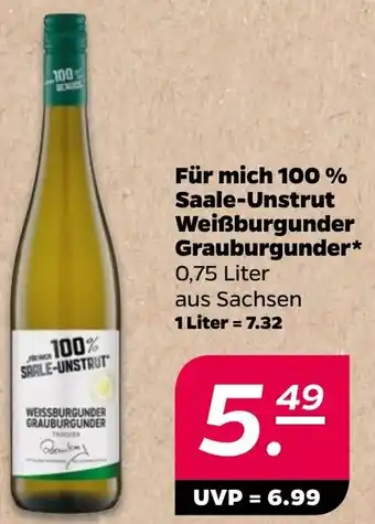 NETTO Für mich 100% Saale-Unstrut Weißburgunder Grauburgunder Angebot