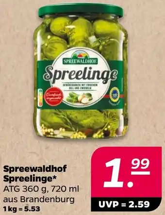 NETTO Spreewaldhof Spreelinge Angebot