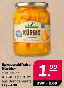 NETTO Spreewald Rabe Kürbis Angebot