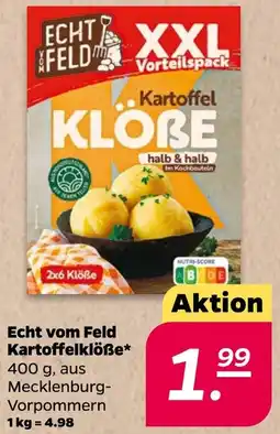 NETTO Echt vom Feld Kartoffelklöße Angebot