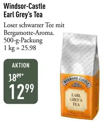 Galeria Markthalle Windsor-Castle Earl Grey's Tea Angebot